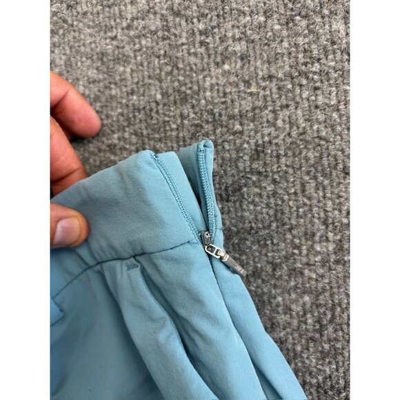 KJUS Iris Skort Women's 36/S Blue Pockets Belt Loops Side Zipper Pleated Back - Picture 3 of 9